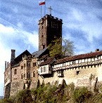 Wartburg Castle near Eisenach City, where Dr. Martin Luther translated the Bible
